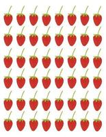 fresas fondo telón de fondo textura vector