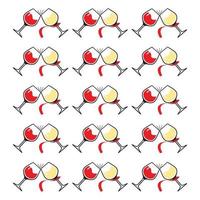 wine glasses background backdrop texture vector