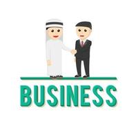 business design character on white background vector