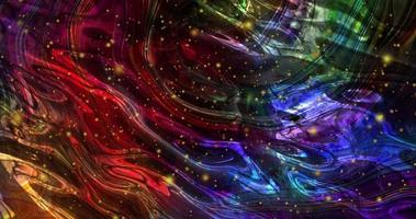 Abstract animation. Liquid background. Beautiful digital geometric movie, Abstract background movie.Kaleidoscope animation video