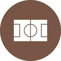 Field Circle Background Icon vector