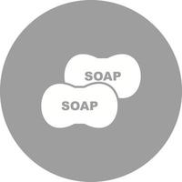 Soap Circle Background Icon vector