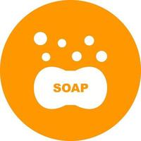 Soap Bubbles Circle Background Icon vector
