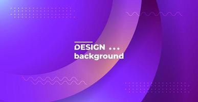 abstract circle purple trendy geometric background. dynamic shapes composition. Eps10 vector. vector
