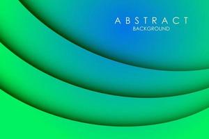 abstract 3d colorful papercut layers background. vector