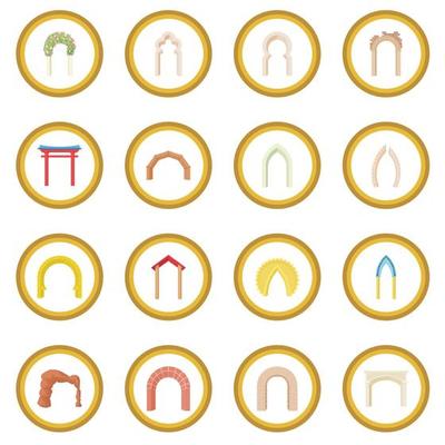 Arch icon circle