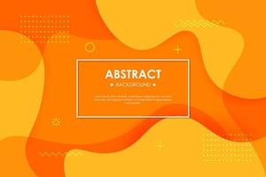 Dynamic orange textured background design in 3D style with orange color. EPS10 Vector