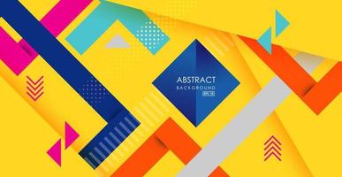 abstract background texture design, bright poster, banner yellow background, pink and blue stripes and shapes. eps10 vector