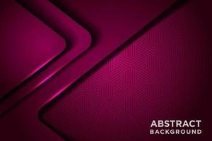 Abstract red pink overlap with pattern and text design modern luxury futuristic technology background vector illustration.