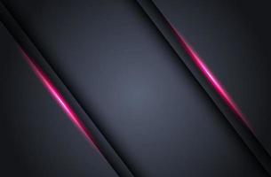 abstract dark with pink light line shadow triangle blank space layers background. eps10 vector