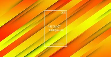 Minimal abstract orange yellow gradient geometric background with gradient colors. Eps10 vector.