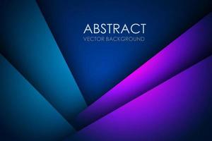 Abstract dark blue purple overlap layers triangle on blank space background Eps10 vector