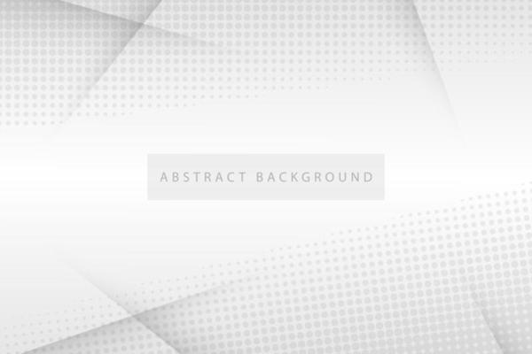 Abstract light halftone white and grey gradient background. vector design concept, Decorative web layout or poster, banner