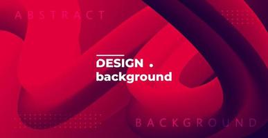 onda abstracta de fluido rojo oscuro. afiche moderno con forma de flujo 3d degradado. diseño de fondo de innovación para la página de inicio. vector wps10