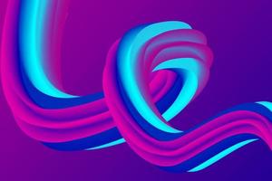 Abstract wave trendy colourful background frame design modern futuristic background vector illustration