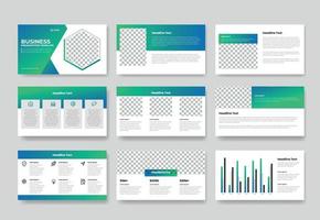 Creative Corporate business presentation slides template or annual report presentation template and modern keynote presentation or company profile