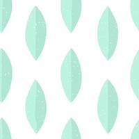 Seamless pattern hand drawn leaves. Floral cute texture. Vector illustration for print, wrapping paper, design.