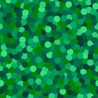 Shimmer seamless pattern with green glitter confetti vector