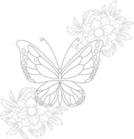mandala butterfly coloring pages for adults