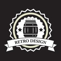 Retro Vintage Insignias or Logotypes. Vector design elements, business signs, logos, identity, labels, badges and objects.