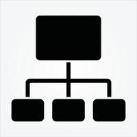 Isolated Internet of Things Glyph Icons EPS 10 Free Vector Graphic