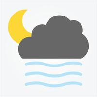 Isolated Weather Icons EPS 10 Free Vector Graphic