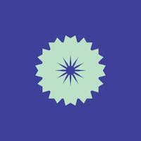 pastel colored symbol for logo vector