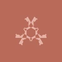 illustration vector graphic of abstract symbol for logo