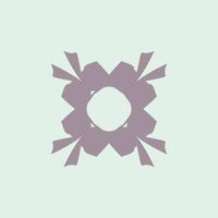pastel colored symbol for logo vector
