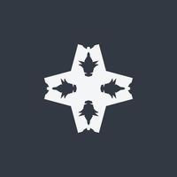 illustration vector graphic of abstract symbol for logo