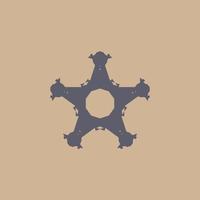 illustration vector graphic of abstract symbol for logo