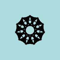 pastel colored symbol for logo vector