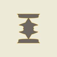 pastel colored symbol for logo vector