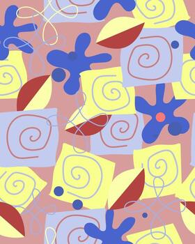 Abstraction colorful pattern vector