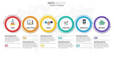 Infographic elements for content, diagram, flowchart, steps, parts, timeline, workflow, chart. vector
