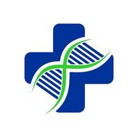 logotipo de hélice de salud vector