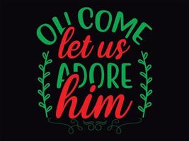 Christmas t-shirt design vector file