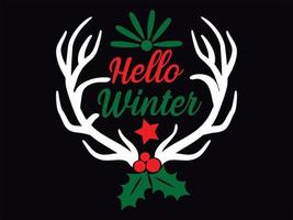 Christmas t-shirt design vector file