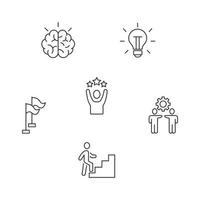 Workshop icons set . Workshop pack symbol vector elements for infographic web