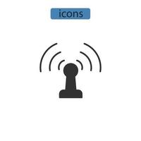 wifi icons  symbol vector elements for infographic web