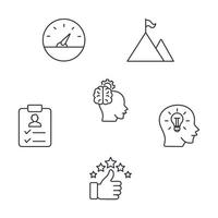 human resource management, talent management and recruitment business icons set . human resource management, talent management and recruitment business pack symbol vector elements for infographic web