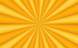 Sun rays retro vintage style on yellow background, Comic pattern with sunburst 3d background. Rays. Summer banner vector illustration