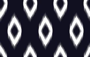 arte ikat abstracto étnico. patrón étnico geométrico diseño tradicional para fondo, alfombra, papel pintado, ropa, envoltura, batik, tela, sarong. estilo de bordado ilustración vectorial vector