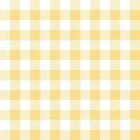 Yellow and white seamless pattern, Checkered texture. Vector illustration.