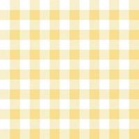 Yellow and white seamless pattern, Checkered texture. Vector illustration.