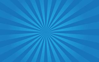 Sun rays Retro vintage style on blue background, Sunburst Pattern Background. Rays. Summer Banner Vector illustration