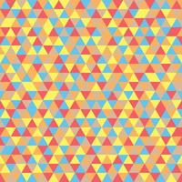 Abstract geometry triangle seamless background. Retro triangle pattern. Vector illustration