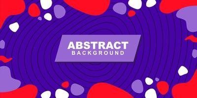 ilustración de textura de fondo geométrico degradado violeta, rojo y naranja abstracto para banner, plantilla de medios sociales, póster y plantilla de volante vector