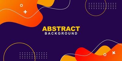 Abstract colorful violet, red and orange gradient geometric background texture illustration for banner, social media template, poster and flyer template vector