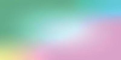 Bright summer gradient background in pink, yellow, green and blue. Good for banner, social media template, poster and flyer template vector